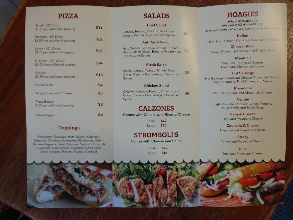 Capezzuto's Pizza Menu image 2